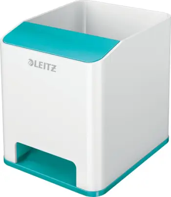 Mbajtëse stilolapsash Leitz WOW Sound, funksion përforcimi zëri, shumëngjyrëshe