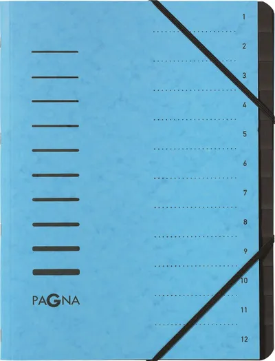 Dosje Pagna, A4, e kaltër - 1