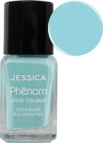 Ll ak thonjsh Jessica Phenom Vivid PHEN-041, 14ml, blu qielli
