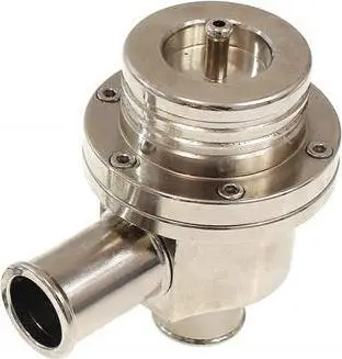Valvul blow off TurboWorks 4510, universale, metalike, e argjendtë