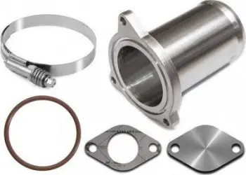 Valvul EGR TurboWorks Replacement, VW Transporter IV 2.5 TDI, çelik inox, argjendtë