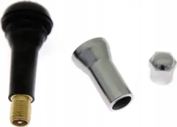Valvul gome TR414 Chrome, set 4 copë, krom