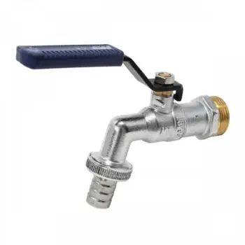 Aksesori për zorrë MT Garden Valve 414602025, 3/4x1 LONG, metalik
