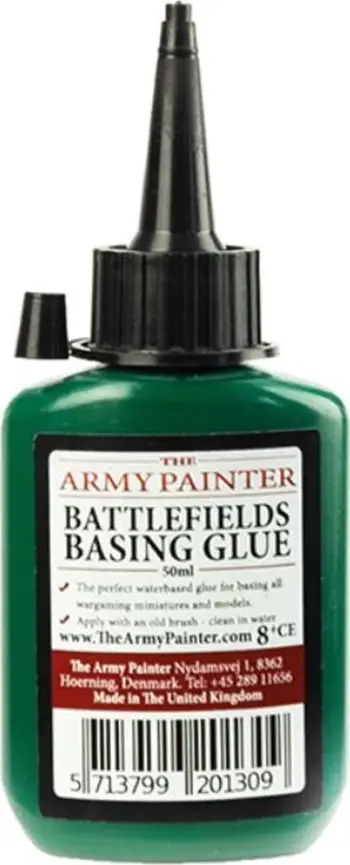 Ngjitës modelimi Army Painter Battlefields Basing Glue, 50 ml, transparent