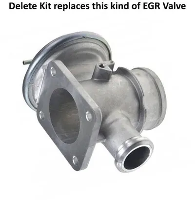 Valvul EGR zëvendësuese BMW E38 E39 E46 3.0d M57, komplet montimi, inoks - 2