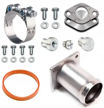 Valvul EGR zëvendësuese BMW E38 E39 E46 3.0d M57, komplet montimi, inoks