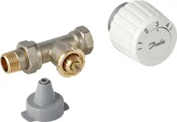 Aksesore sanitare Giacomini R387X002, lidhje radiator 3/4", metalike