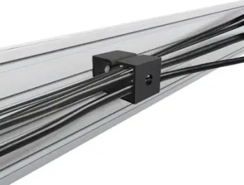 Aksesori montimi B-Tech BT8390-CMC, për sistem modul shtyllash dhe shina, metalik
