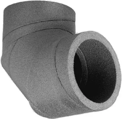 Aksesuar sanitar Ubbink AERFOAM EPE 160, kthesë 90°, gri - 2
