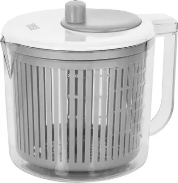 Rrotullues sallate Teesa Salad Spinner, 2.5L, plastikë transparente