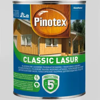 Llak druri Pinotex Classic Lasur, 1L, transparent