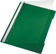 Dosje plastike Leitz Standard, transparente, PP 30% e ricikluar