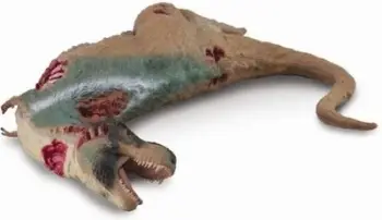 Figurinë dinosaur Collecta Tyrannosaurus Corpse, model koleksionues, shumëngjyrëshe