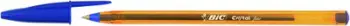 Stilolaps Bic Cristal Fine, majë 0.8mm, bojë blu