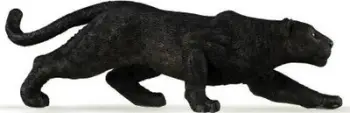 Figurine Papo Black Leopard, panterë e zezë, plastikë, shumëngjyrëshe