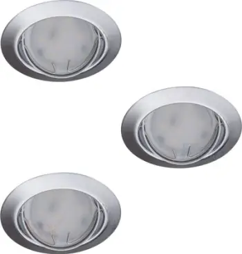Mbajtëse tavanesh për spot LED Kanlux, 3x10W, GU5.3 GU10, ngjyrë e ngrohtë 3000K