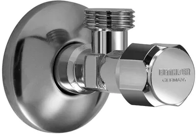 Valvul këndore Benkiser 7301212, 1/2" x 1/2", krom - 1