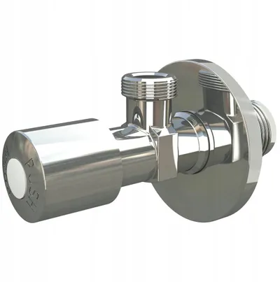 Valvul këndore SAMEE PULSAR Click-clack, 1/2" x 1/2", për zorrë - 1