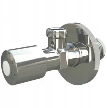 Valvul këndore SAMEE PULSAR Click-clack, 1/2" x 1/2", për zorrë