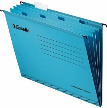 Dosje pezulluese Esselte Classic 93133, A4, e përforcuar, blu