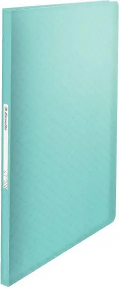 Album dokumentesh Esselte Colour Ice, 40 xhepa, plastik, i kaltër