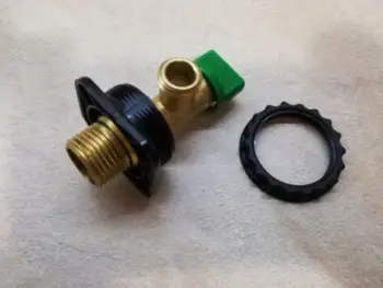 Valvul këndore mbyllëse Cersanit Slim&Silent K99-0169, për kornizë WC, për panele gipsi, krom