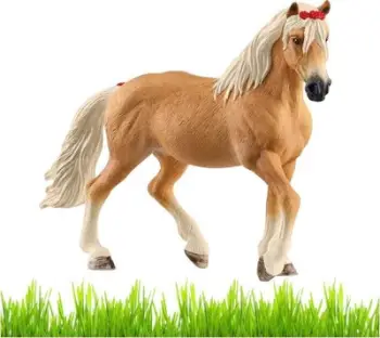 Figurinë lodër Schleich Haflinger Mare, për fëmijë 5–12 vjeç, seri Horse Club, kafe