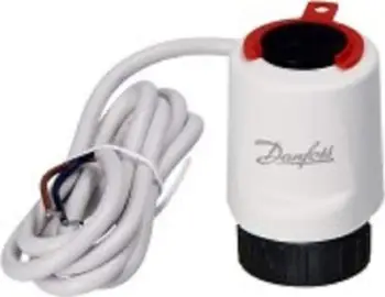 Aktuator termik Danfoss Thermot 088H3220, NC, 230V, me tregues pozicioni