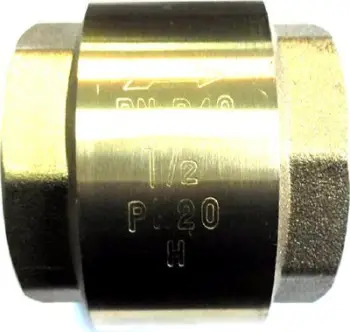 Valvul kontrolli metalike Check Valve 6/4, poppet, njëkahëshe