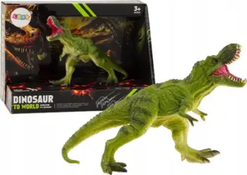 Figurinë koleksionuese LEAN Toys Dinosaur Tyrannosaurus Rex, dinosaur, e gjelbër