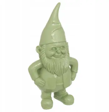 Figurinë kopshti Atmosphera Anao, gnome dekorativ 30 cm, jeshile
