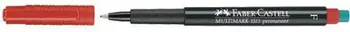 Stilolaps Faber-Castell Foliopis Multimark, i kuq (151321 FC)
