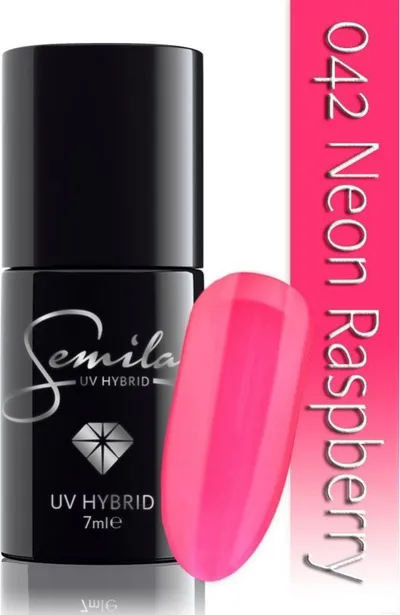 Llak gel Semilac 042 Neon Raspberry, 7ml, rozë neon - 1