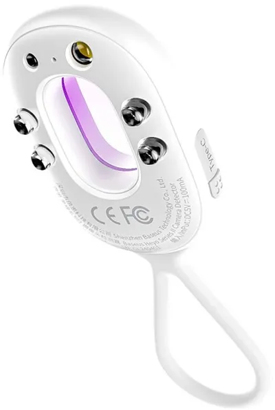 Detektor kamerash të fshehta Baseus Heyo Series II, infra të kuqe, elektrik dore LED, i bardhë - 2