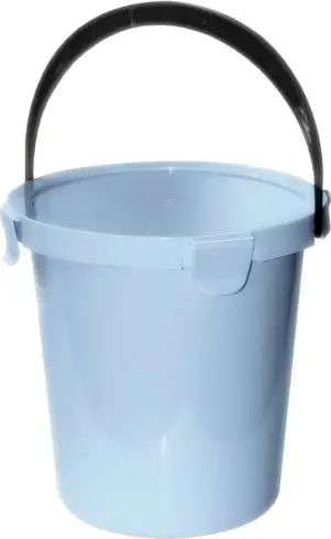 Kovë me kapak Plast Team Berry Blue, 5L, blu