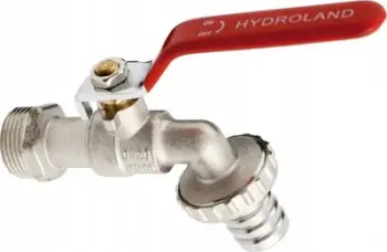 Rubinet kopshti Garden Tap DN 20, lidhje 3/4, për zorrë uji, metalik