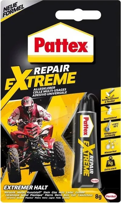 Ngjitës universal Henkel Repair Extreme, 8g, transparent - 1