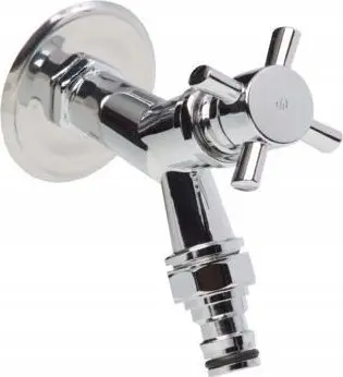 Rubinet kopshti Vintage Garden, 1/2", tunxhi, krom i lëmuar