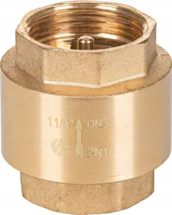 Valvul kthimi York, bronz, 33x42, lidhje femër femër