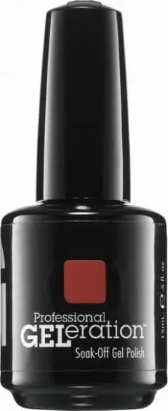 Llak gjysmë permanent për thonj Jessica GELeration Fallen Leaves GEL-1177, 15ml, kafe i ngrohtë