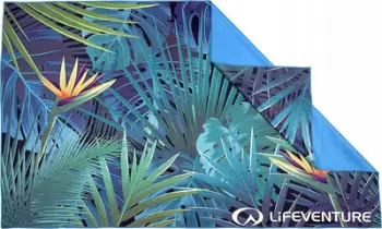 Peshqir udhëtimi Lifeventure Recycled SoftFibre, Giant 150x90cm, tharje e shpejtë, Tropical