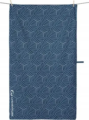Peshqir udhëtimi Lifeventure SoftFibre Trek, 150 x 90 cm, tharje e shpejtë, blu marinë