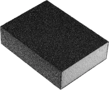 Sfungjer abrasiv GEKO P180, 70x100x25mm, set 10 copë