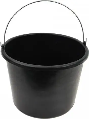 Kovë plastike GEKO, 12L, gri