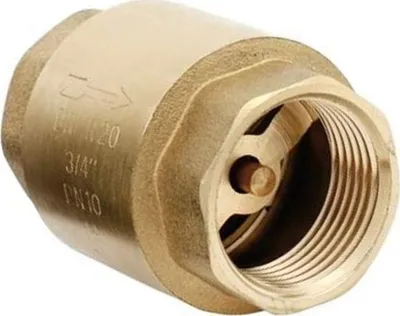 Valvul kundërrrjedhëse FIV Check Valve DN15, 1/2", bronz - 1