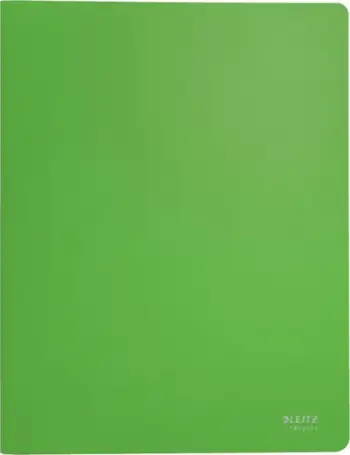 Dosje prezantimi Leitz Recycle, 20 xhepa, A4, jeshile