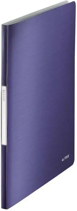 Album prezantimi Leitz Style, 40 xhepa, A4, gri