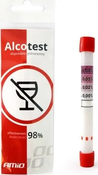 Alkool tester AMiO 01160, njëpërdorimësh