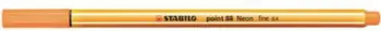 Stilolaps fineliner Stabilo Point 88 88/054, majë e hollë, portokalli neon
