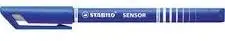 Stilolaps fineliner Stabilo Sensor 189/41, majë e hollë, bojë me bazë uji, blu